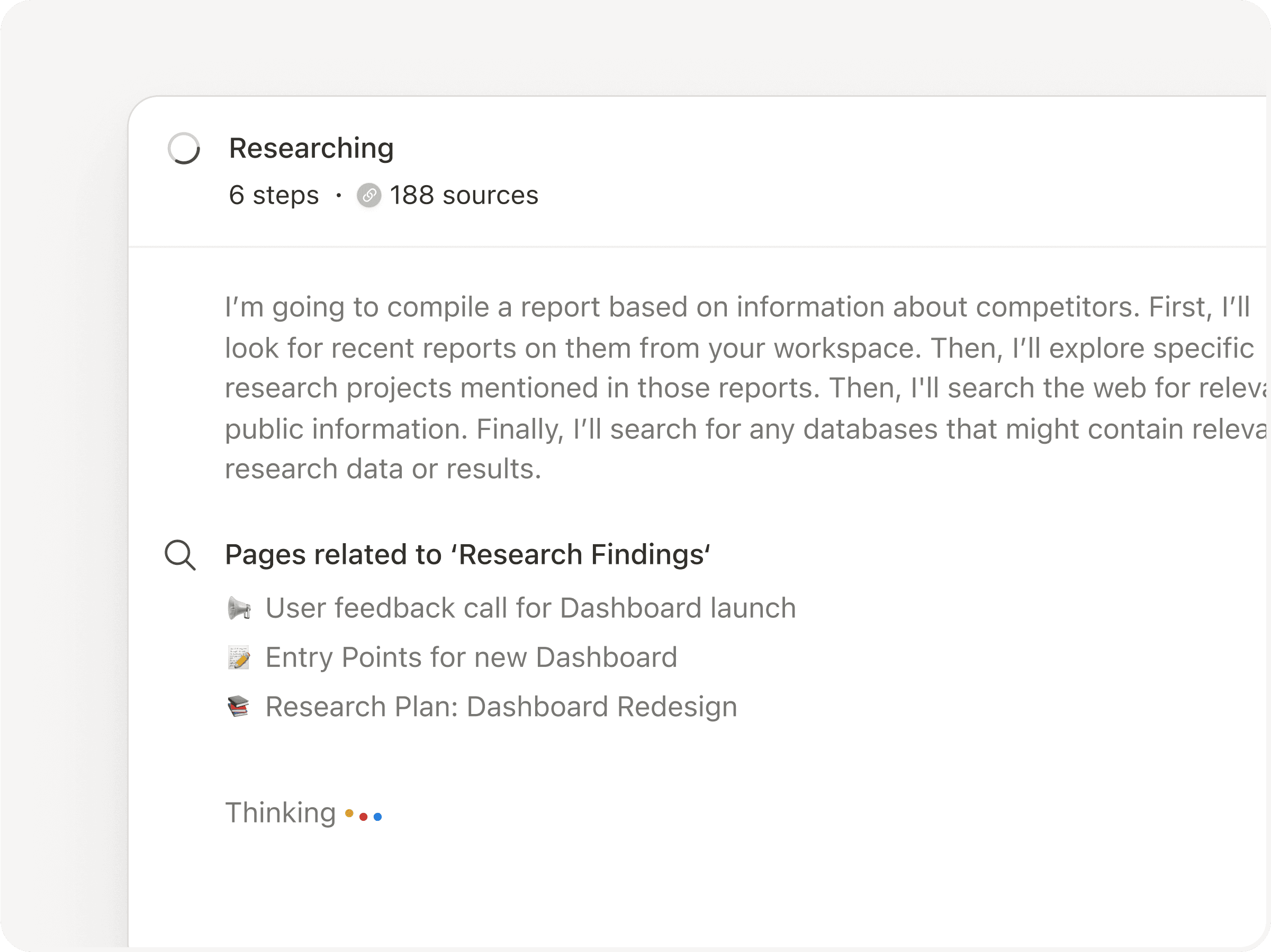Recherche untersuchen (kompakt)