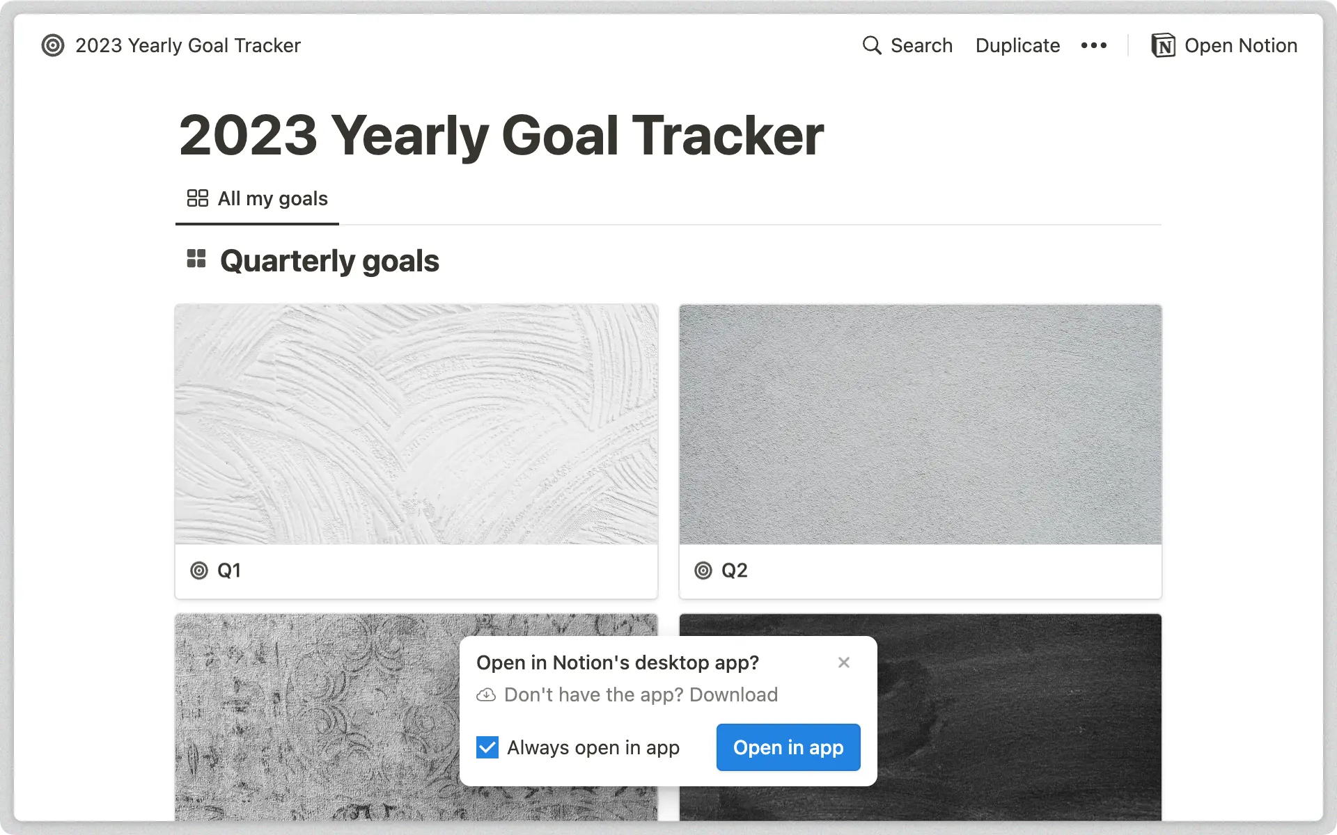 Veröffentlichung-In der Desktop-App öffnen